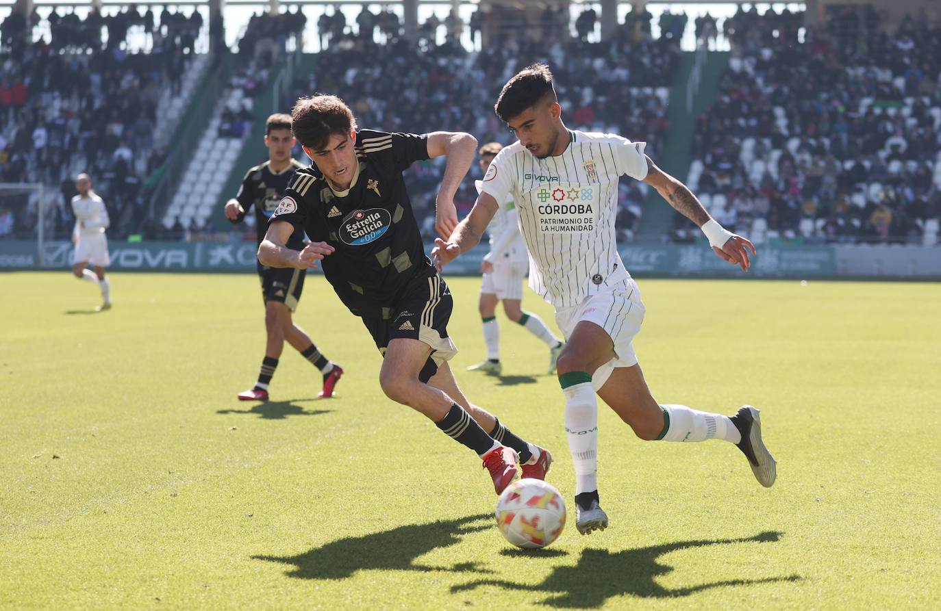 El partido del Córdoba CF-Celta B, en imágenes