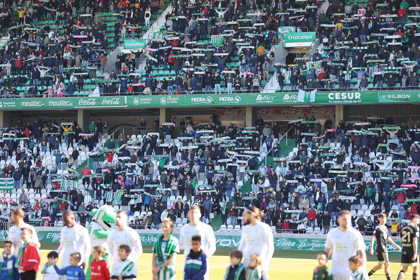El partido del Córdoba CF-Celta B, en imágenes