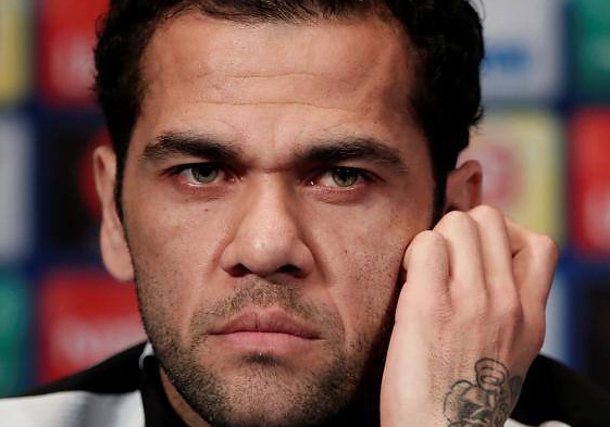 El futbolista brasileño Dani Alves