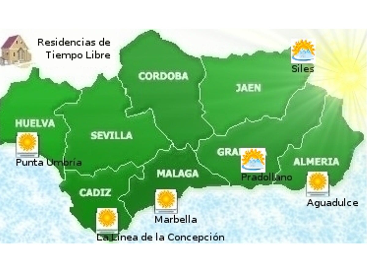 Residencias de Tiempo Libre en Andalucía