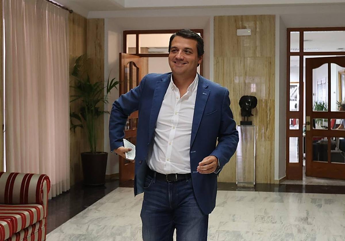 Bellido, en el Ayuntamiento