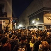 Protesta contra la infiltración de un policía en movimientos antisistema de Barcelona