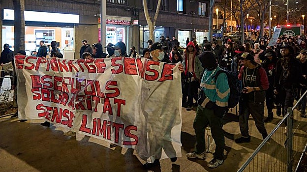 La Cinètika convoca una manifestación por la actividad encubierta de un agente