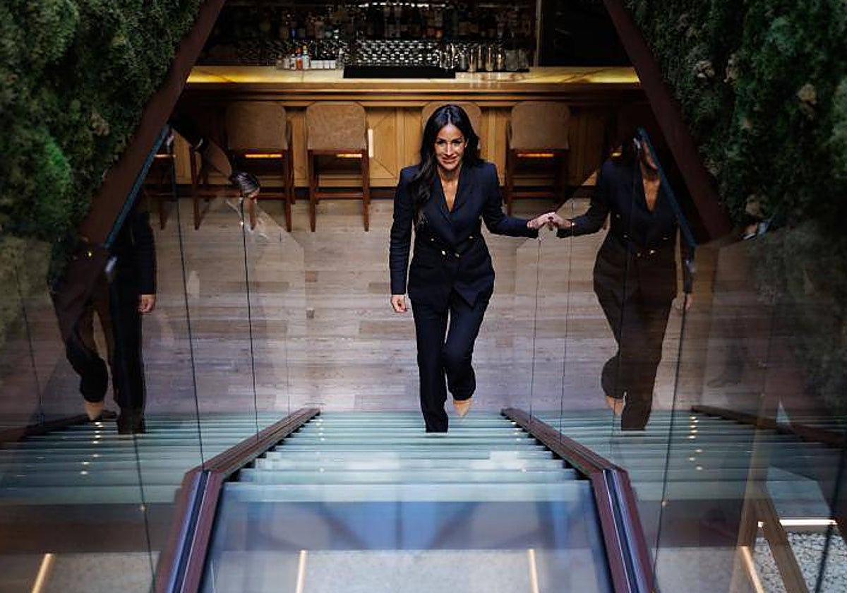 La vicealcaldesa de Madrid, Begoña Villacís, este martes en un momento del pleno en Cibeles