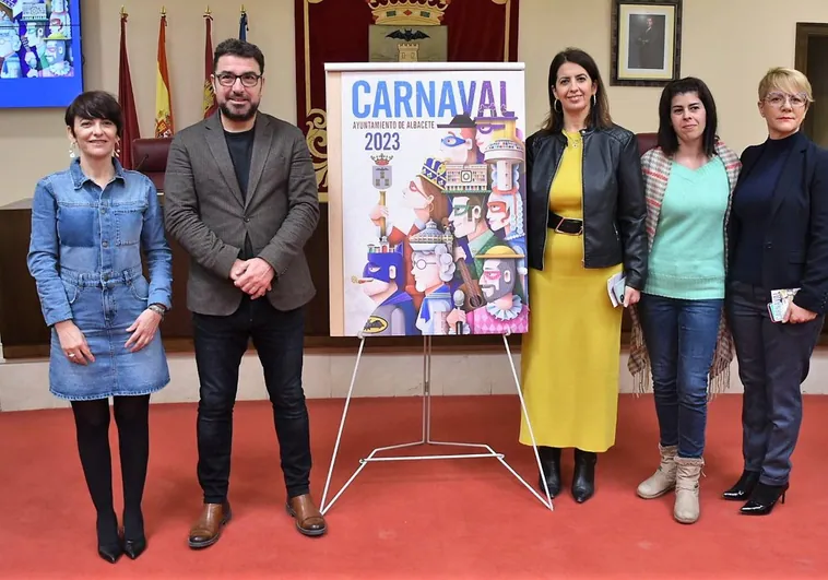 'Sombreros', de Juan Diego Ingelmo, será el cartel anunciador del Carnaval 2023 de Albacete