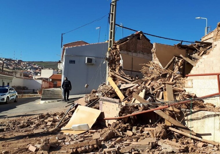 Muere un hombre de 60 años tras derrumbarse su casa en Puertollano