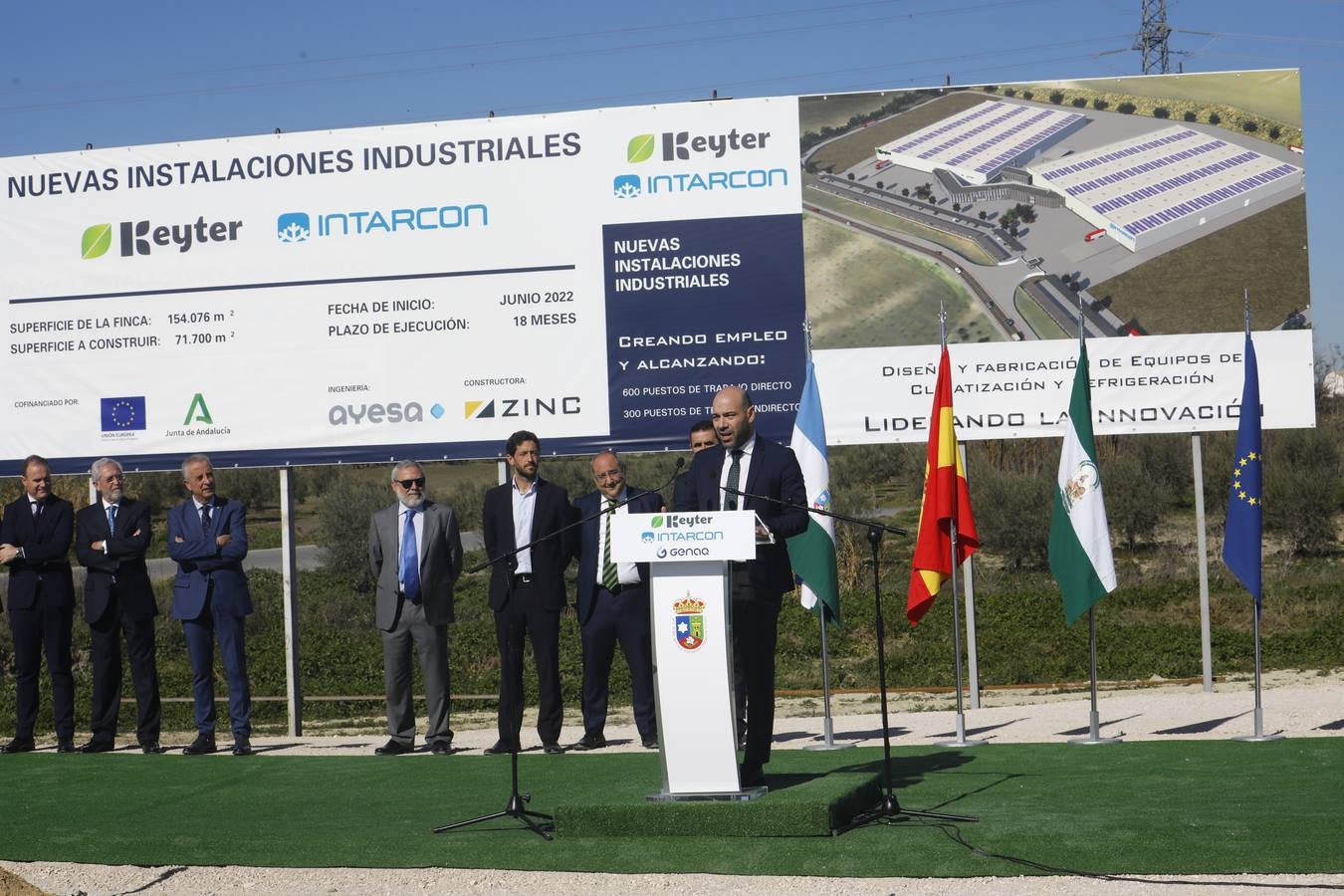 Las obras de Keyter Intarcon Genaq en Lucena, en imágenes