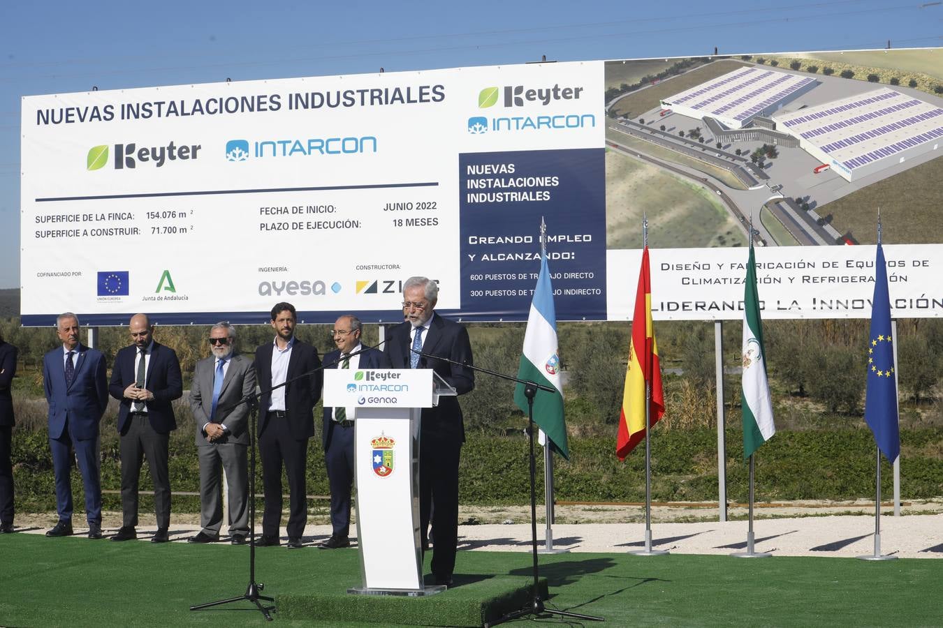 Las obras de Keyter Intarcon Genaq en Lucena, en imágenes