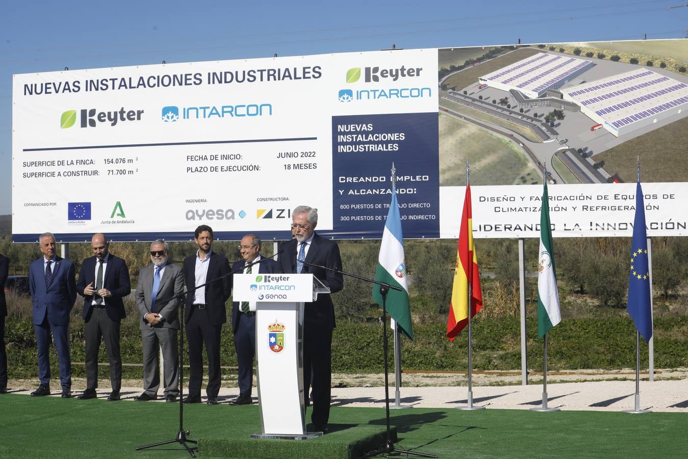 Las obras de Keyter Intarcon Genaq en Lucena, en imágenes