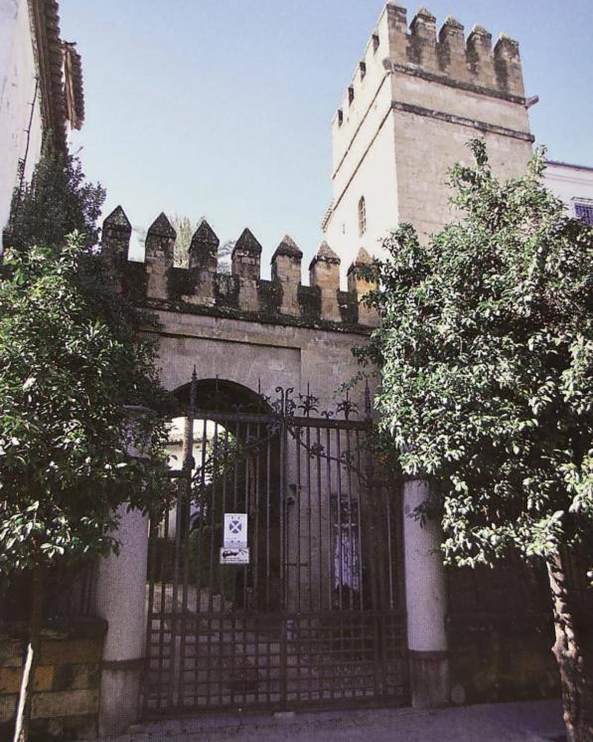 Acceso principal a la Casa del Marqués del Carpio