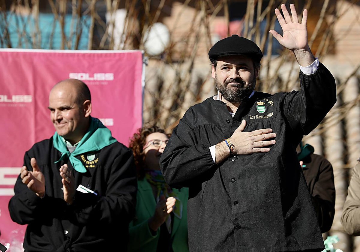 Núñez, emocionado, tras ser nombrado 'Matancero de honor'