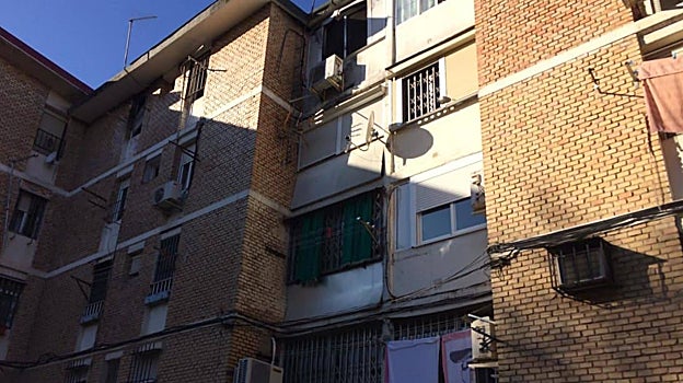 Calle Úbeda, en la que se vende una vivienda por 33.000 euros