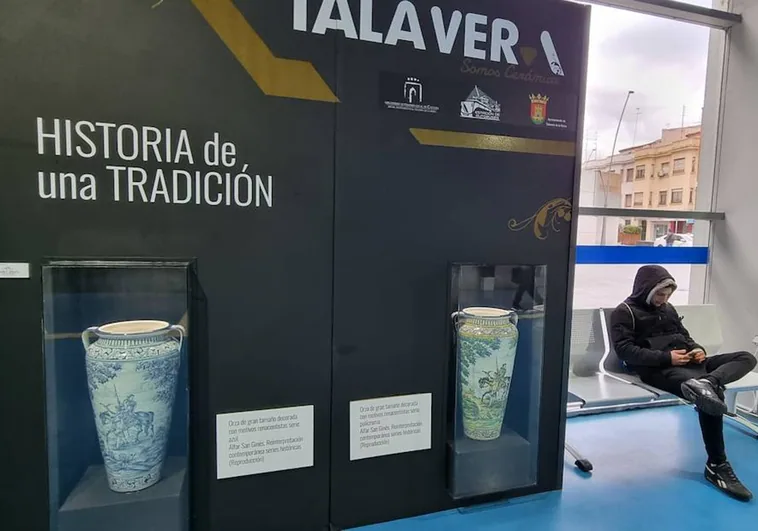 Talavera recupera fondos cerámicos para un nuevo espacio expositivo en la estación de autobuses