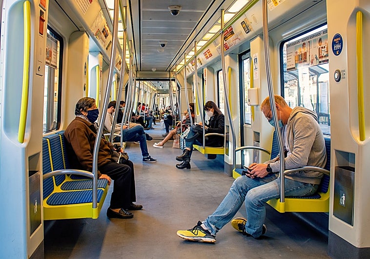 Metro gratis en Valencia:  hasta cuándo se puede usar el abono temporal joven
