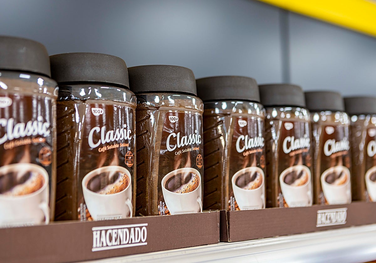 Café soluble de Mercadona