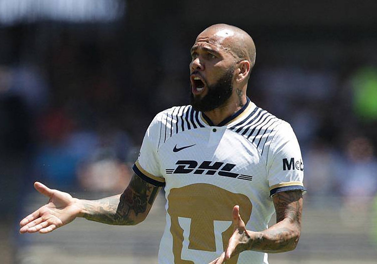 El futbolista brasileño Dani Alves