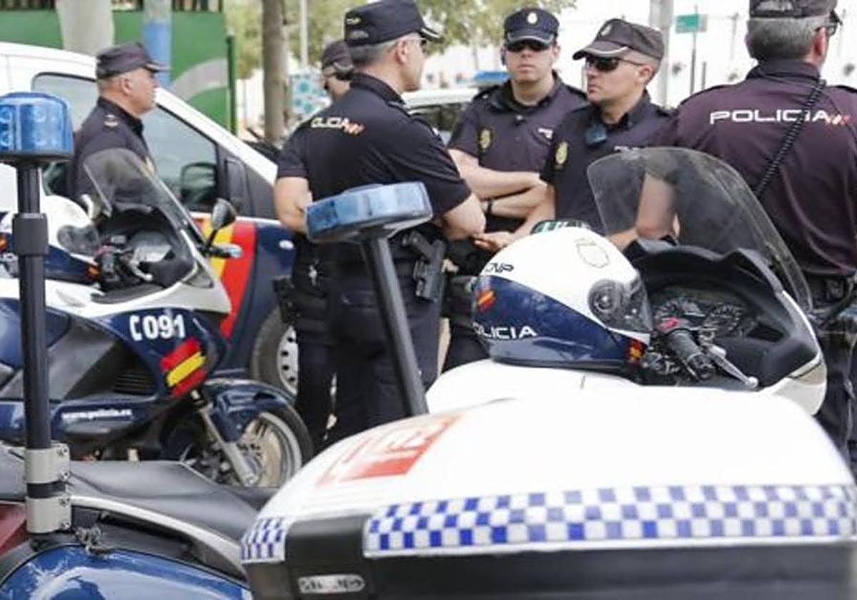 Agentes de la Policía Nacional en una imagen de archivo