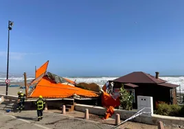 Alerta naranja por vientos de hasta 100 kilómetros por hora en las costas de Cádiz, Málaga, Granada y Almería