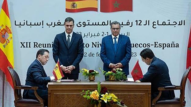 La cumbre de alto nivel entre España y Marruecos celebrada el pasado 2 de febrero