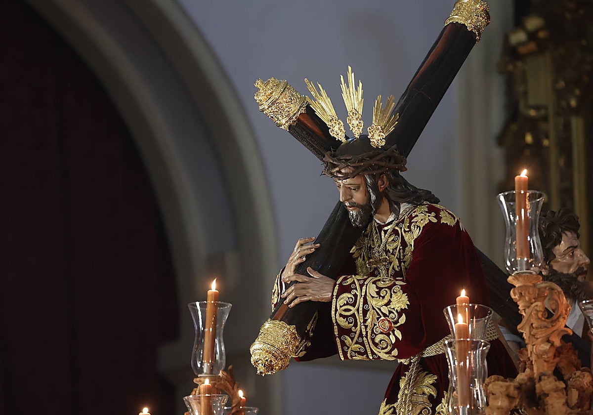 Nuestro Padre Jesús del Buen Suceso, el pasado Martes Santo en su templo