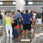 El aeropuerto de Gran Canaria, el tercero en España en volumen de viajeros