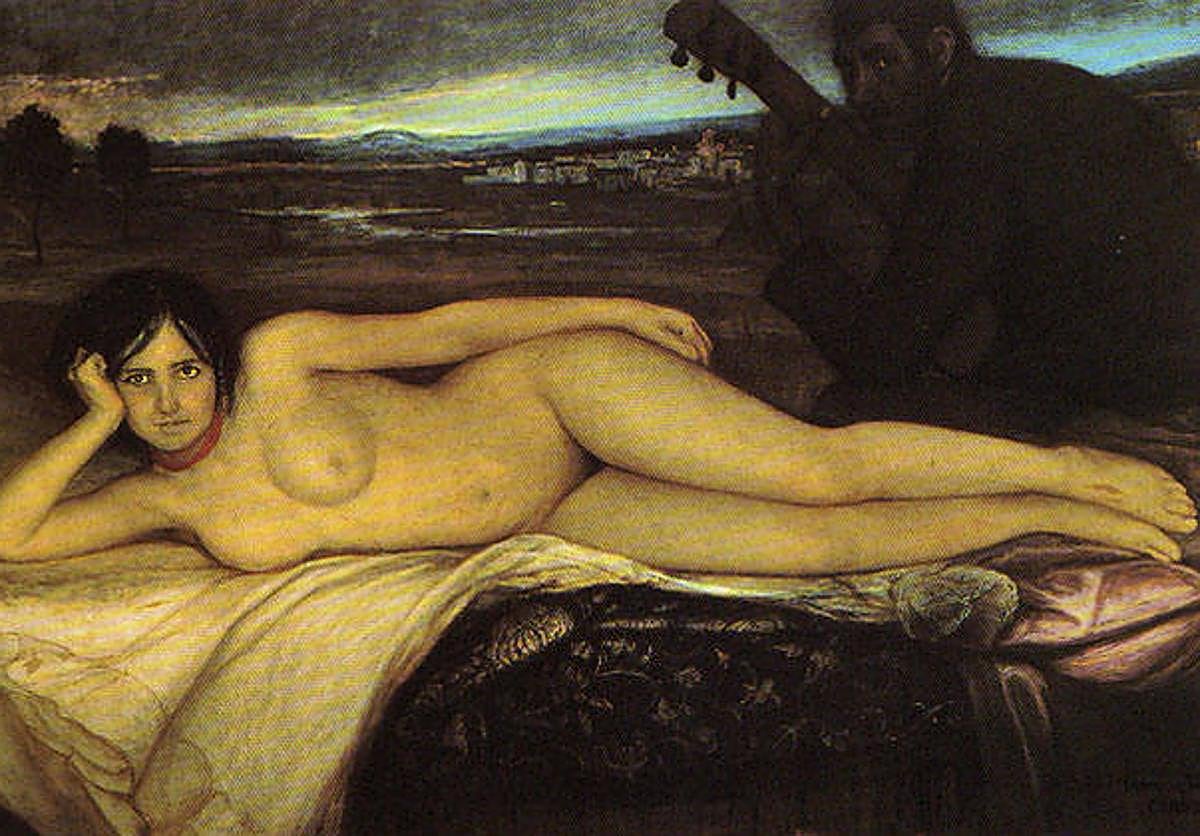 'La Musa Gitana', de Julio Romero de Torres, con 'Carasucia' como modelo