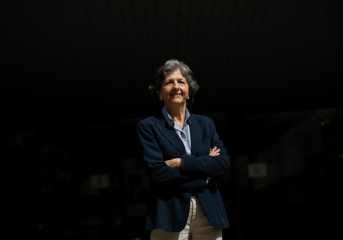 Elda Mata, presidenta de Societat Civil Catalana, en una imagen de mayo de 2021