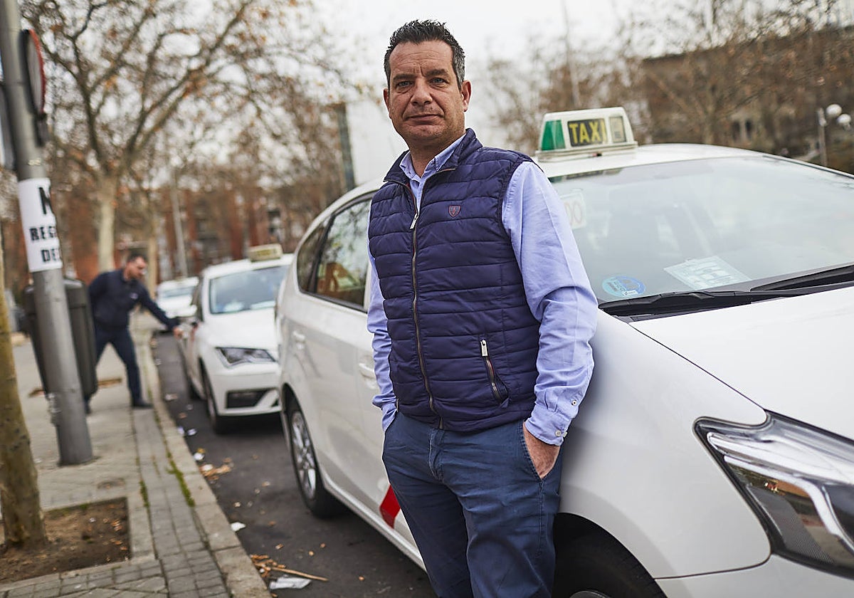 Richard Lozano, taxista víctima de los robos