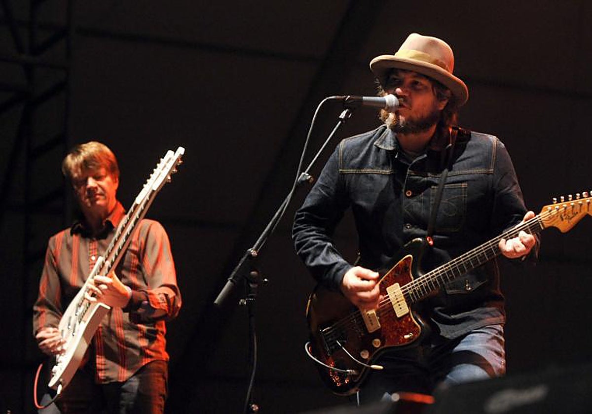La banda estadounidense Wilco, en uno de sus conciertos