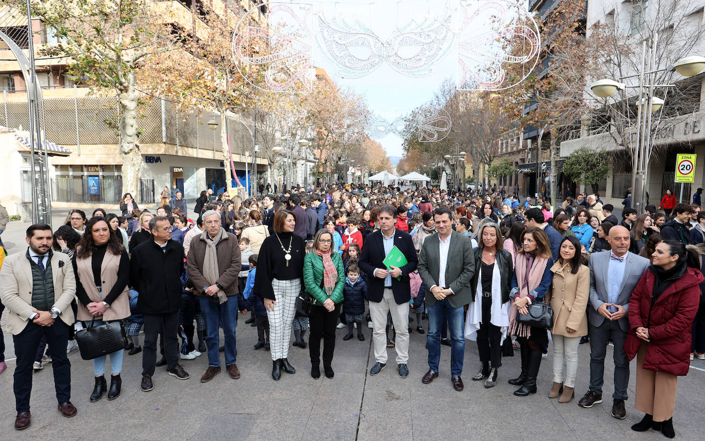 La marcha escolar por el Día del Niño con Cáncer en Córdoba, en imágenes