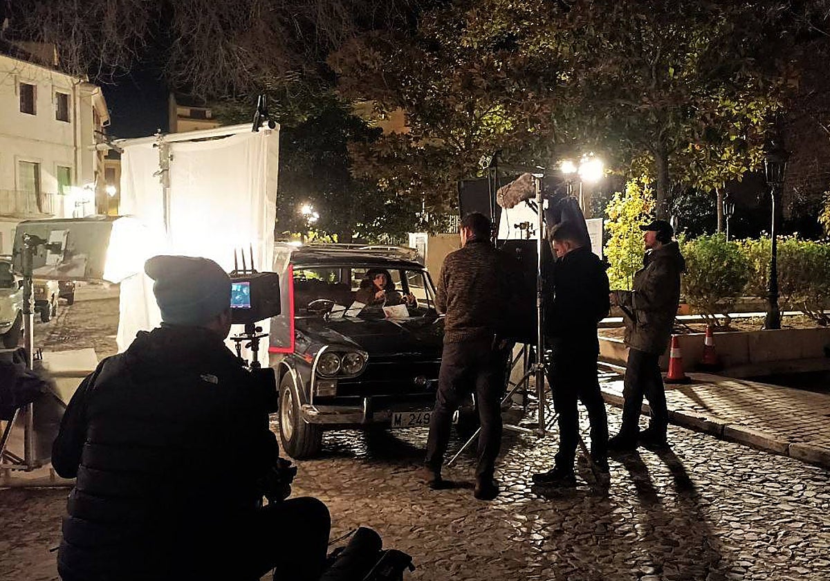 Rodaje de 'Solos en la noche' en Priego de Córdoba