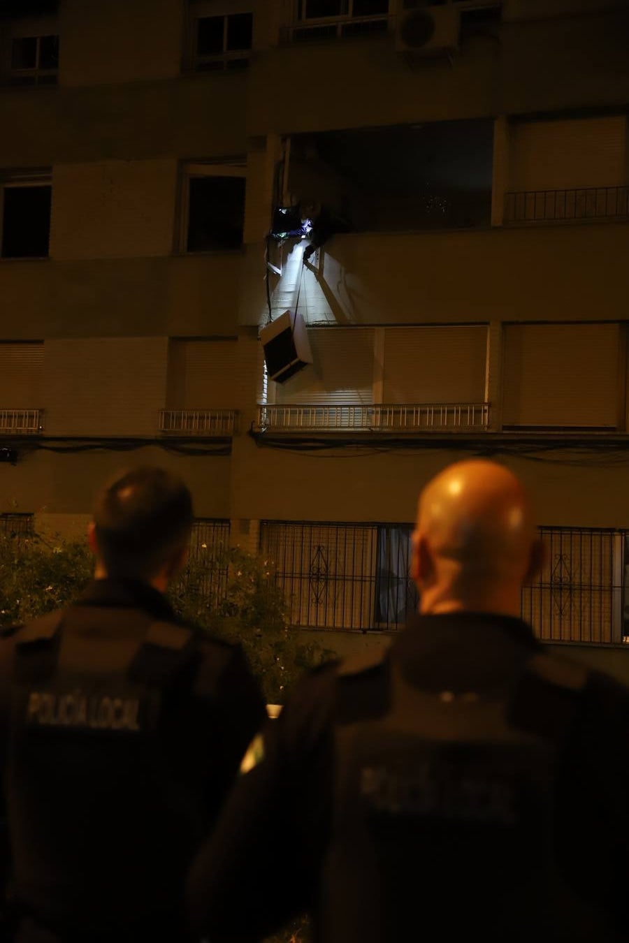 En imágenes, la tensión y el susto por la explosión en el Parque Figueroa