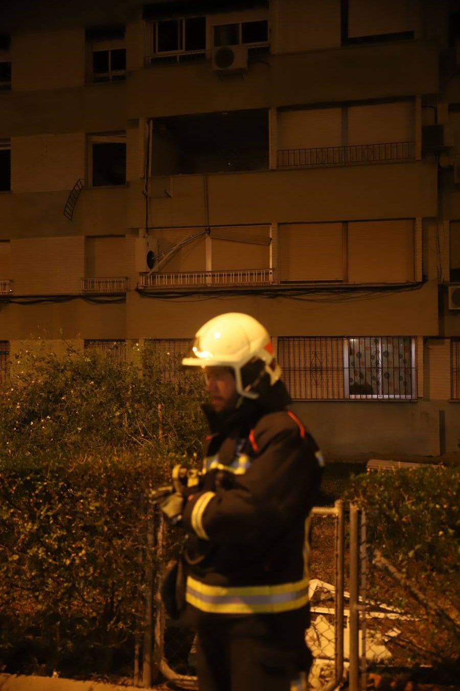 En imágenes, la tensión y el susto por la explosión en el Parque Figueroa