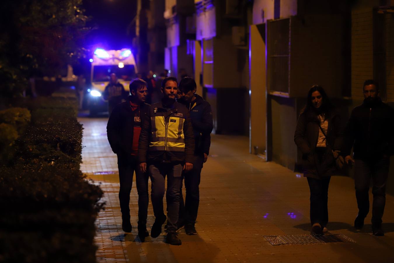 En imágenes, la tensión y el susto por la explosión en el Parque Figueroa