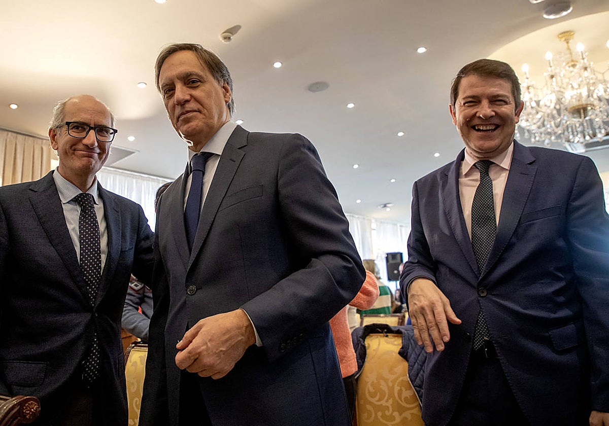 El afiliado Carlos García Carbayo celebra un acto para presentar su precandidatura a la Presidencia del Partido Popular de Salamanca