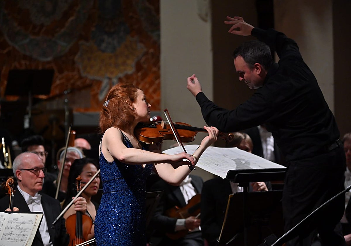 Jörg y Carolin Widmann, en el Palau de la Música Catalana