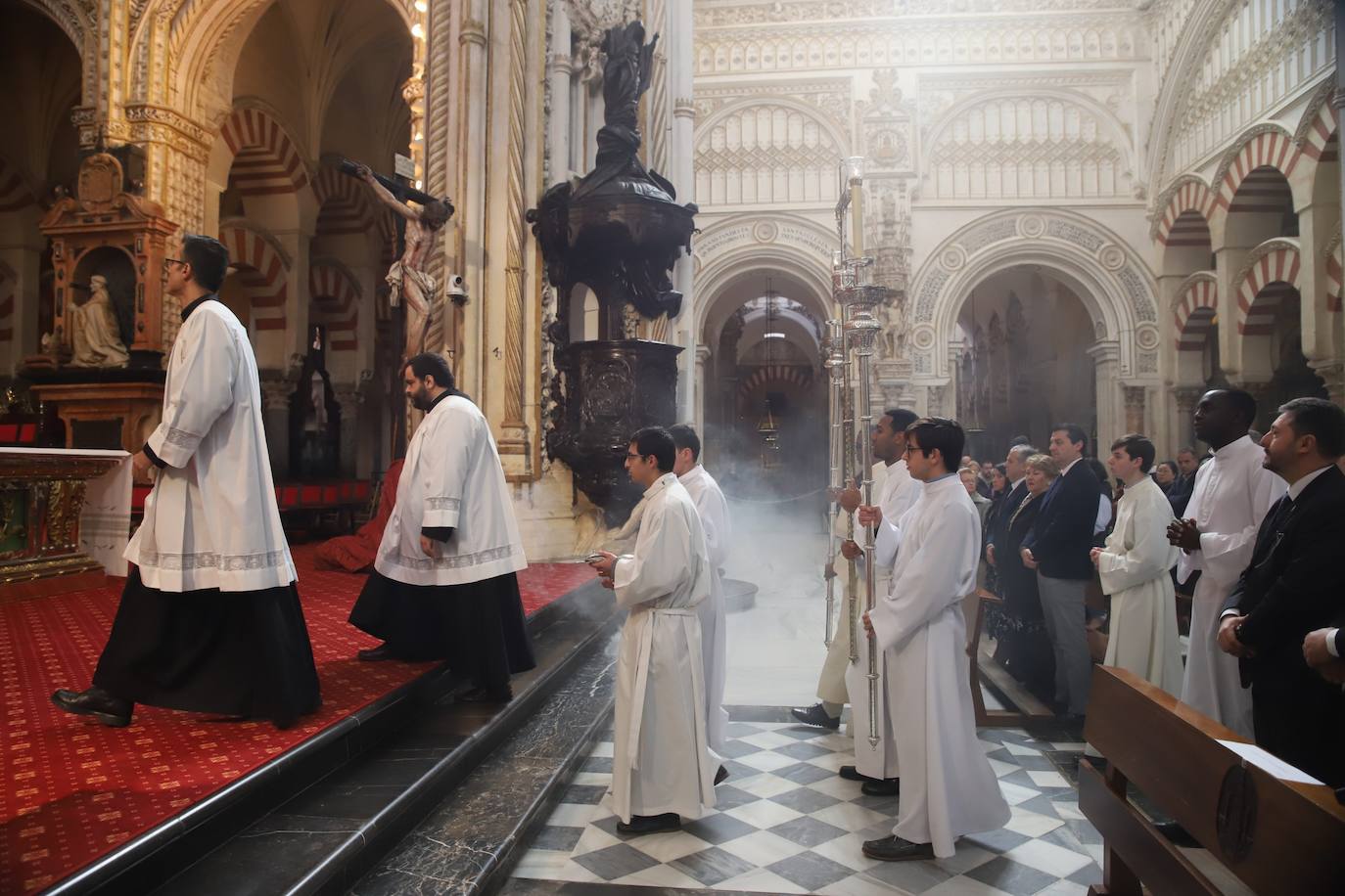 La bendición del nuevo Cristo de la Piedad de Córdoba, en imágenes