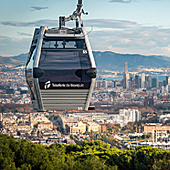 El funicular y teleférico de Montjuïc de Barcelona reabren después de tres semanas