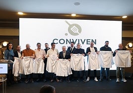 La entrega de los premios Conviven de hostelería en Córdoba, en imágenes