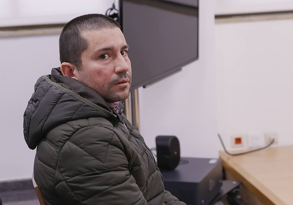 Imagen de Jorge Ignacio Palma, este martes en la sede del Tribunal Superior de Justicia de la Comunidad Valenciana