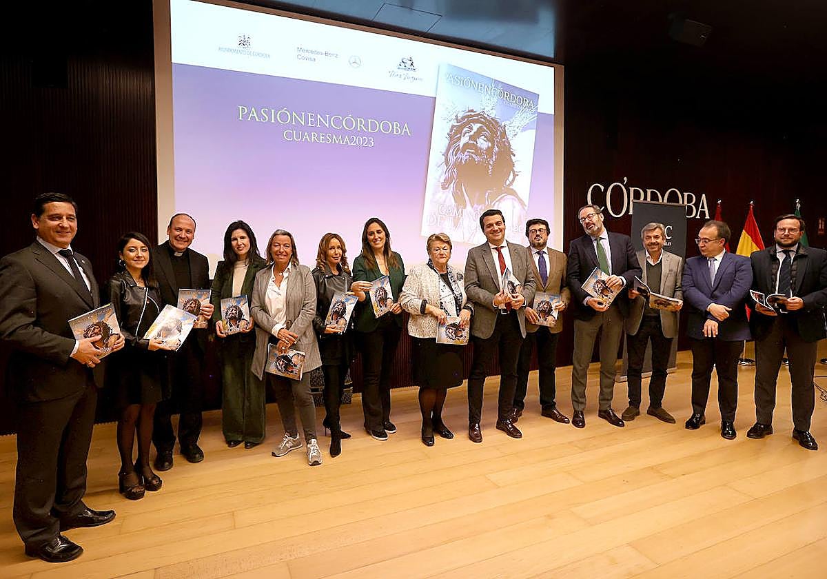 Un momento de la presentación en la noche de este martes de 'Pasión en Córdoba'