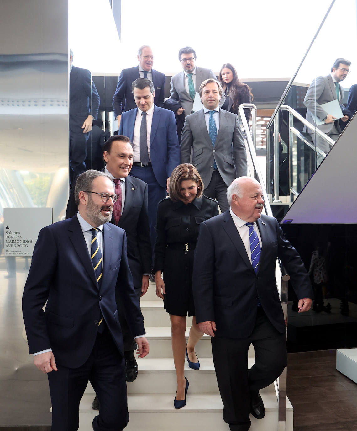 Las mejores imágenes de la conferencia de la consejera de Empleo de la Junta de Andalucía