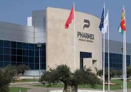 La planta de Pharmex en Almodóvar del Río, embargada por las deudas pendientes con los extrabajadores