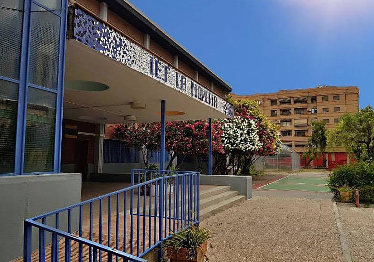 Imagen de archivo del IES La Moreria de Mislata (Valencia)