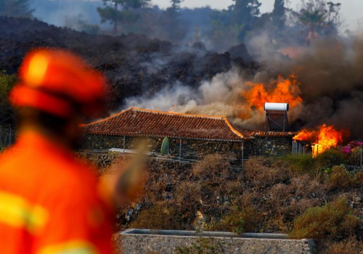 La lava se 'come' una vivienda en Los Campitos