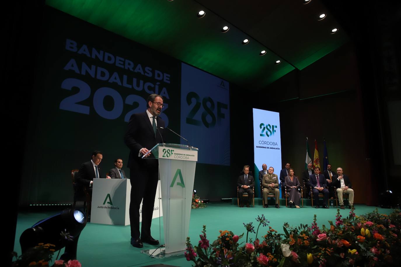 La entrega de las Banderas de Andalucía en Córdoba, en imágenes