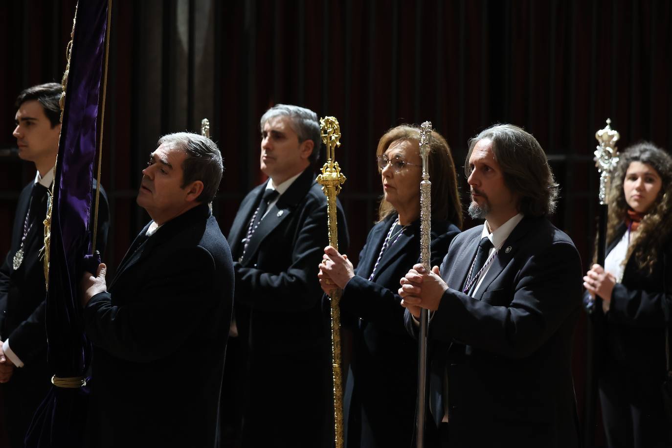 El Vía Crucis de las cofradías con Jesús del Buen Suceso de Córdoba, en imágenes