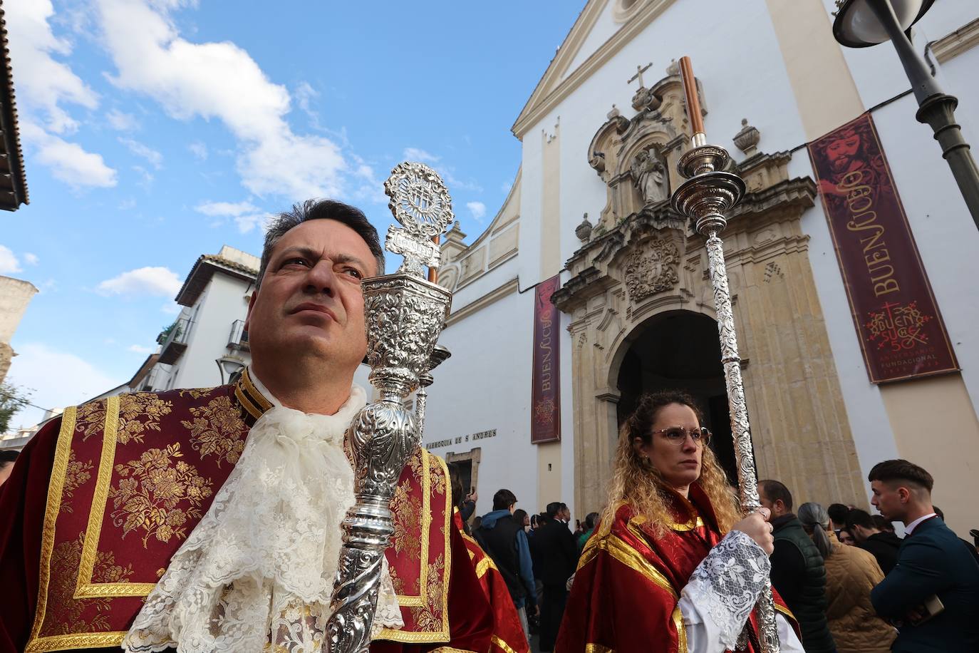 El elegante traslado del Señor del Buen Suceso a la Catedral de Córdoba, en imágenes