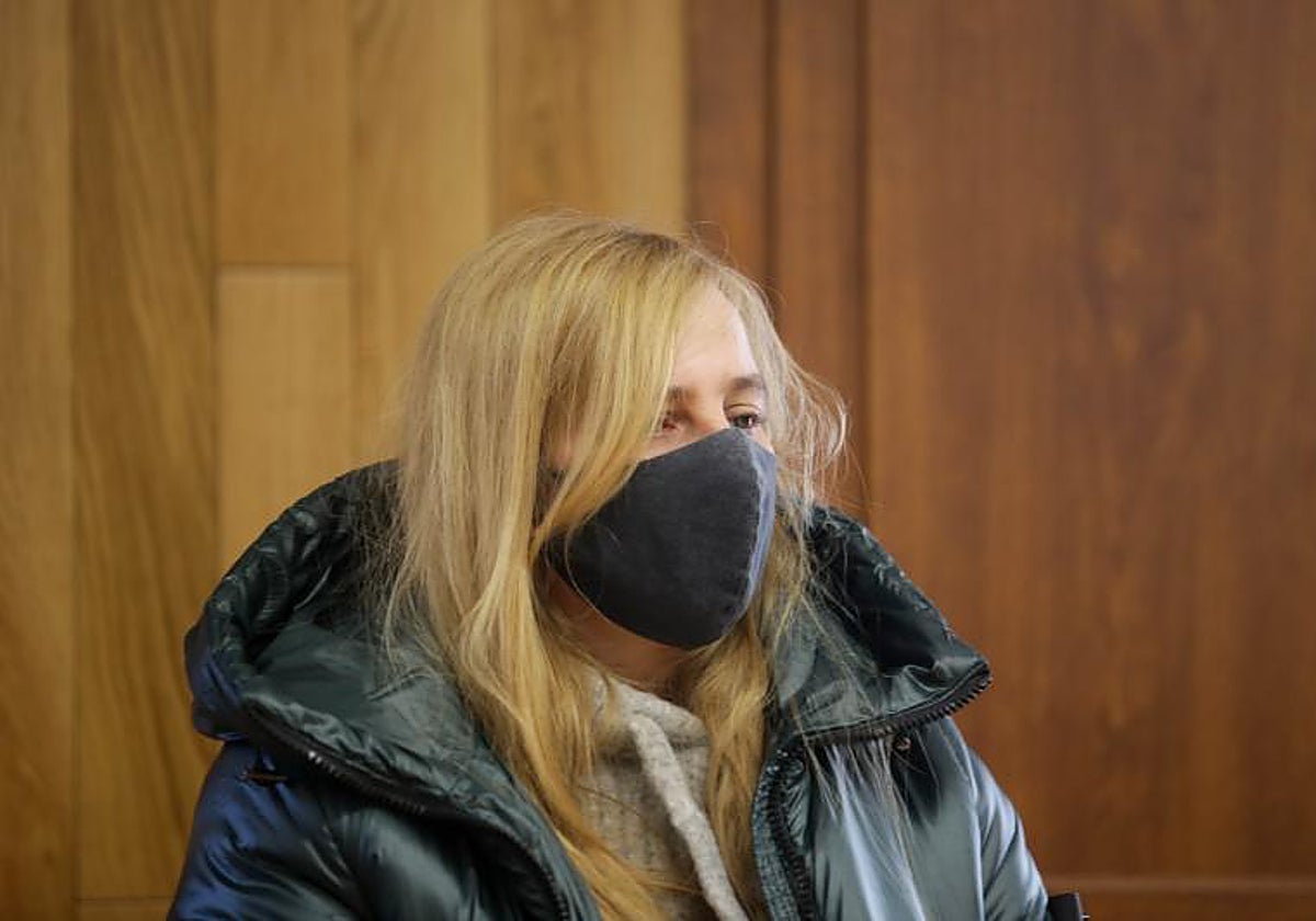 Sandamil, durante la celebración del juicio en febrero de 2022