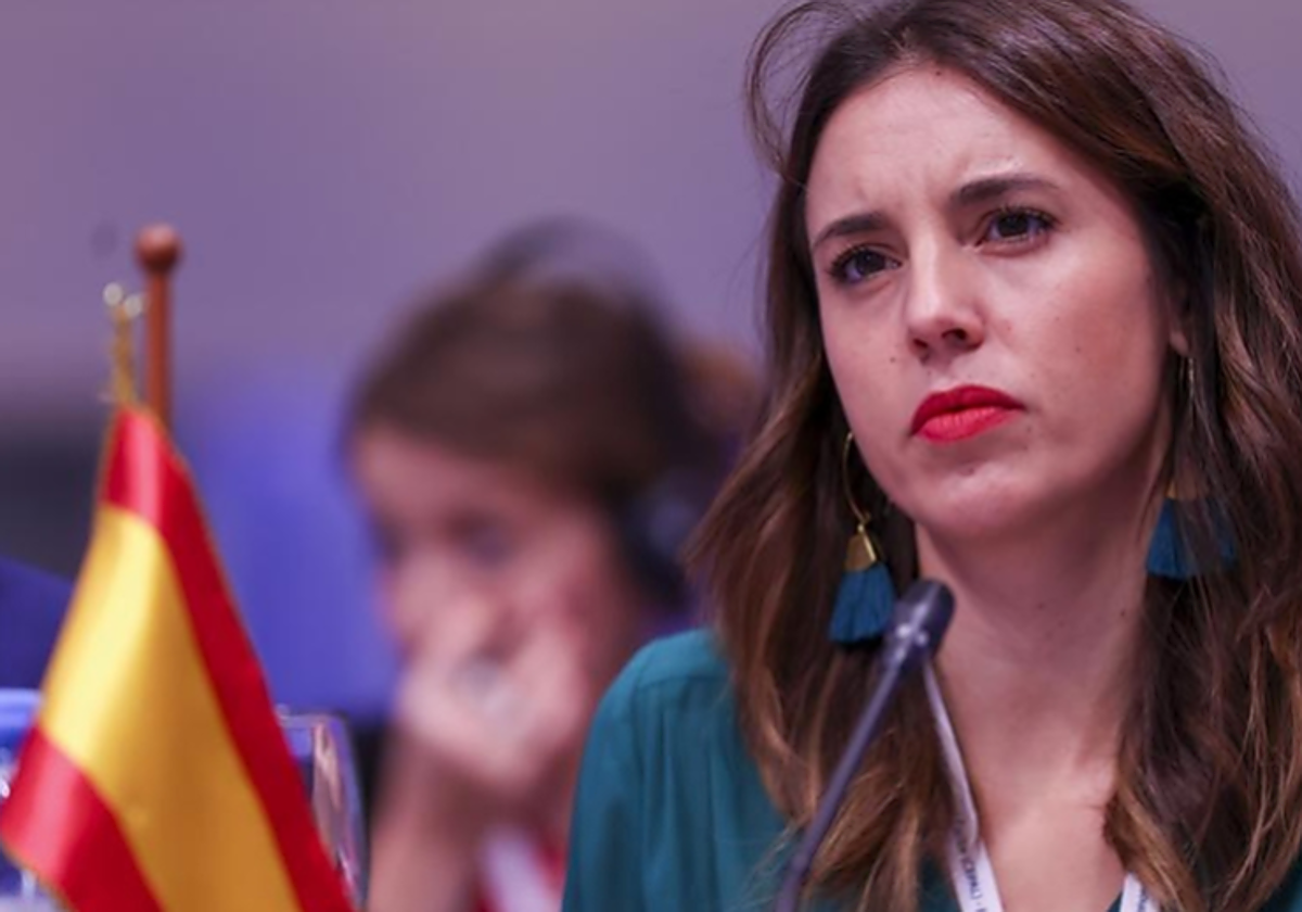 La ministra Irene Montero en foto de archivo